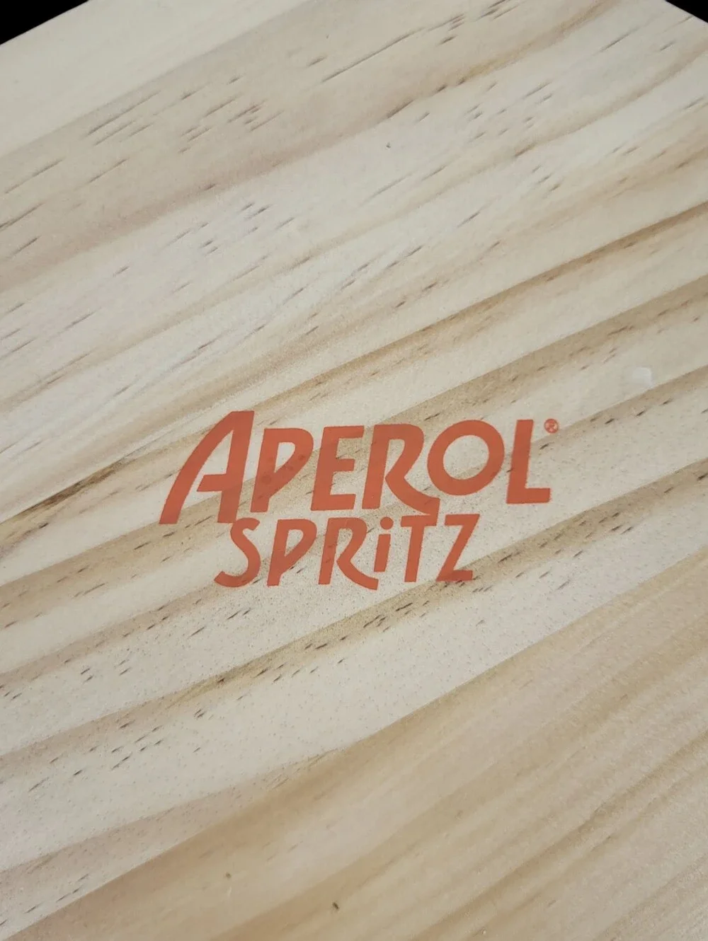 Aperol Spritz Hexagon Wooden Large Coasters Food Beverage Holders